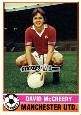 Sticker David McCreery - Footballers 1977-1978
 n. 298 - Topps