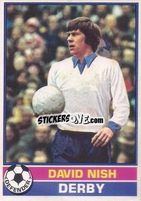 Cromo David Nish - Footballers 1977-1978
 - Topps