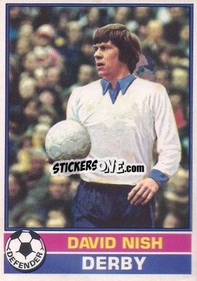 Figurina David Nish - Footballers 1977-1978
 - Topps