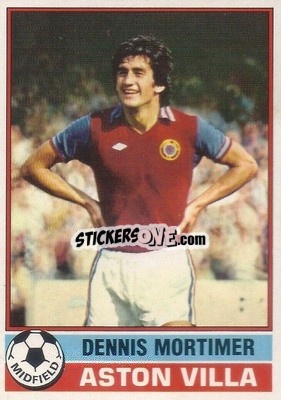 Sticker Dennis Mortimer - Footballers 1977-1978
 - Topps