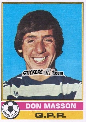 Sticker Don Masson - Footballers 1977-1978
 - Topps