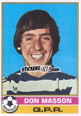 Sticker Don Masson - Footballers 1977-1978
 n. 149 - Topps