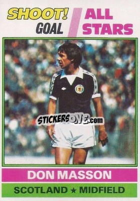 Cromo Don Mson  - Footballers 1977-1978
 n. 237 - Topps