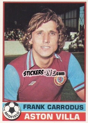 Sticker Frank Carrodus - Footballers 1977-1978
 n. 214 - Topps
