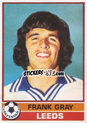 Sticker Frank Gray - Footballers 1977-1978
 n. 2 - Topps