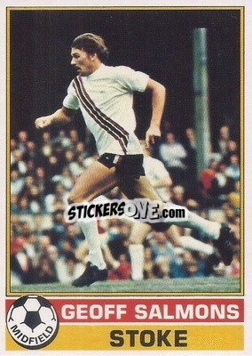 Sticker Geoff Salmons - Footballers 1977-1978
 - Topps
