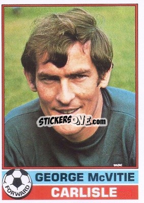 Sticker George McVitie - Footballers 1977-1978
 n. 62 - Topps