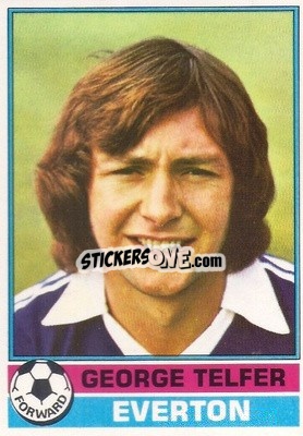 Sticker George Telfer - Footballers 1977-1978
 - Topps