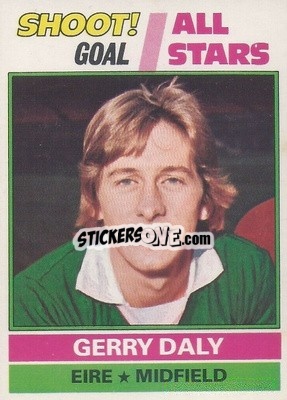 Sticker Gerry Daly  - Footballers 1977-1978
 - Topps
