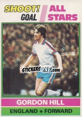 Sticker Gordon Hill  - Footballers 1977-1978
 n. 238 - Topps