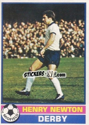 Sticker Henry Newton - Footballers 1977-1978
 - Topps