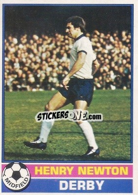Cromo Henry Newton - Footballers 1977-1978
 n. 202 - Topps