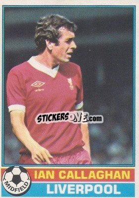 Sticker Ian Callaghan - Footballers 1977-1978
 - Topps