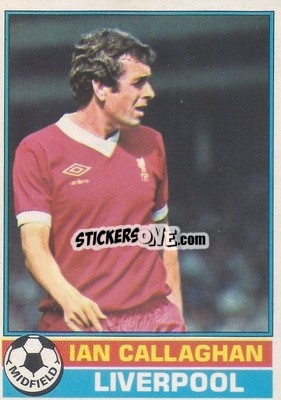 Sticker Ian Callaghan - Footballers 1977-1978
 n. 280 - Topps