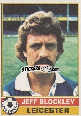 Sticker Jeff Blockley - Footballers 1977-1978
 n. 14 - Topps