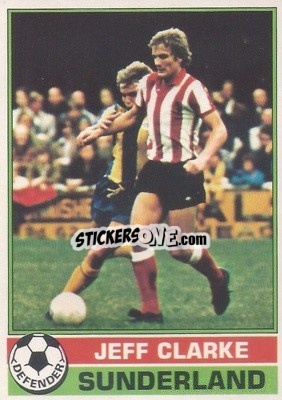 Sticker Jeff Clarke - Footballers 1977-1978
 - Topps