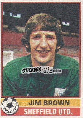 Cromo Jim Brown - Footballers 1977-1978
 - Topps