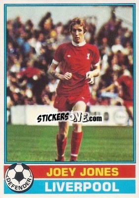 Sticker Joey Jones - Footballers 1977-1978
 - Topps