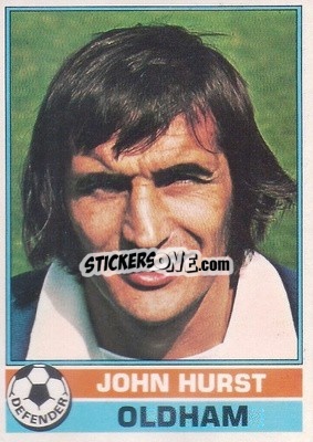 Sticker John Hurst - Footballers 1977-1978
 n. 74 - Topps