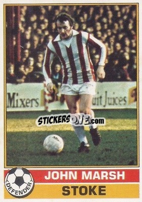 Sticker John Marsh - Footballers 1977-1978
 - Topps