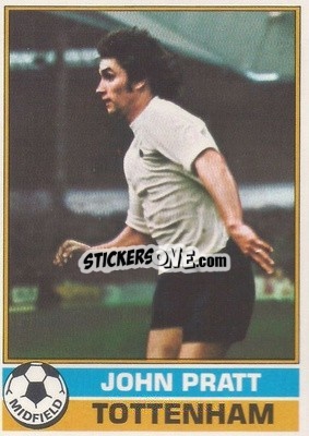 Cromo John Pratt - Footballers 1977-1978
 - Topps