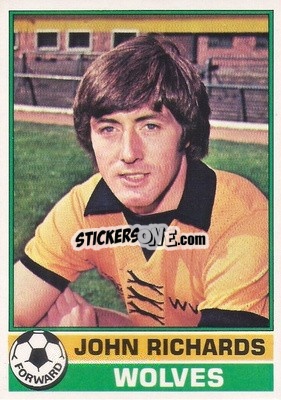 Sticker John Richards - Footballers 1977-1978
 - Topps