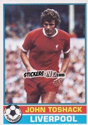 Sticker John Toshack - Footballers 1977-1978
 n. 165 - Topps