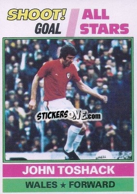 Figurina John Toshack  - Footballers 1977-1978
 - Topps