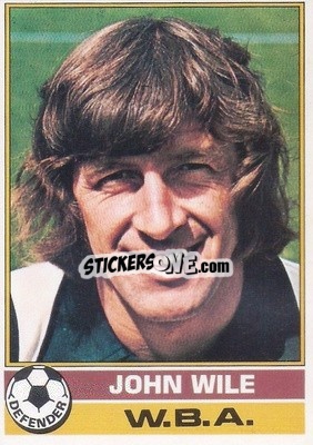 Sticker John Wile - Footballers 1977-1978
 - Topps