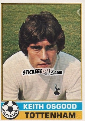 Sticker Keith Osgood - Footballers 1977-1978
 n. 72 - Topps