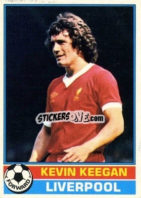 Sticker Kevin Keegan - Footballers 1977-1978
 - Topps