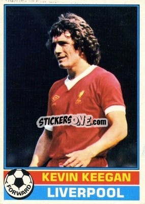 Sticker Kevin Keegan - Footballers 1977-1978
 n. 200 - Topps