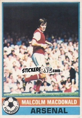 Sticker Malcolm MacDonald - Footballers 1977-1978
 n. 100 - Topps