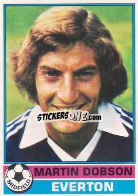 Sticker Martin Dobson - Footballers 1977-1978
 - Topps