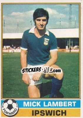 Sticker Mick Lambert - Footballers 1977-1978
 n. 9 - Topps
