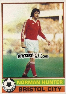 Sticker Norman Hunter - Footballers 1977-1978
 - Topps