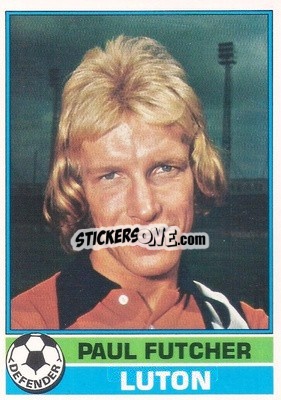 Sticker Paul Futcher - Footballers 1977-1978
 n. 159 - Topps