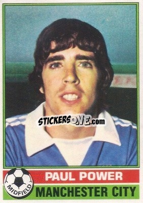 Sticker Paul Power - Footballers 1977-1978
 - Topps