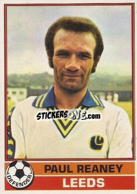 Sticker Paul Reaney - Footballers 1977-1978
 n. 169 - Topps