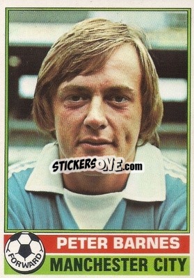 Sticker Peter Barnes - Footballers 1977-1978
 - Topps