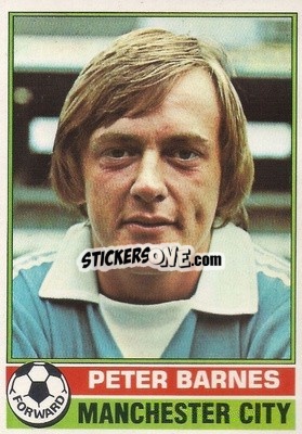 Sticker Peter Barnes - Footballers 1977-1978
 n. 43 - Topps