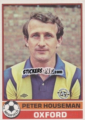 Sticker Peter Houseman - Footballers 1977-1978
 - Topps