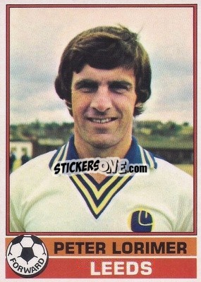 Cromo Peter Lorimer - Footballers 1977-1978
 - Topps
