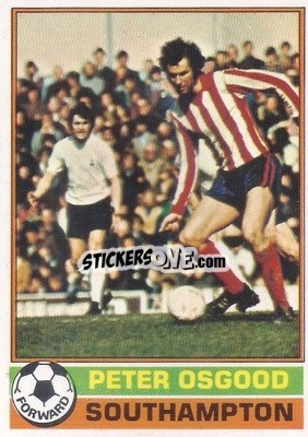 Cromo Peter Osgood - Footballers 1977-1978
 n. 13 - Topps