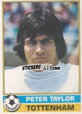 Cromo Peter Taylor - Footballers 1977-1978
 n. 294 - Topps