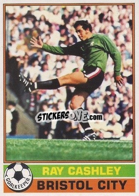 Sticker Ray Cashley - Footballers 1977-1978
 - Topps