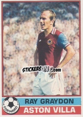 Sticker Ray Graydon - Footballers 1977-1978
 n. 329 - Topps