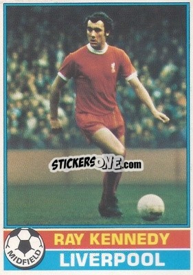 Cromo Ray Kennedy - Footballers 1977-1978
 - Topps