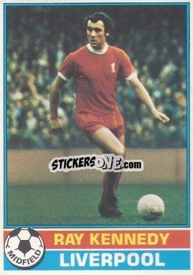 Sticker Ray Kennedy - Footballers 1977-1978
 n. 55 - Topps