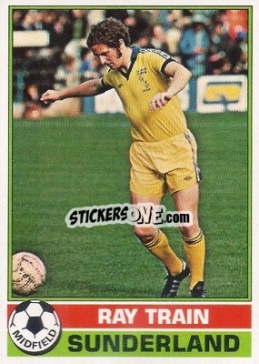 Sticker Ray Train - Footballers 1977-1978
 - Topps